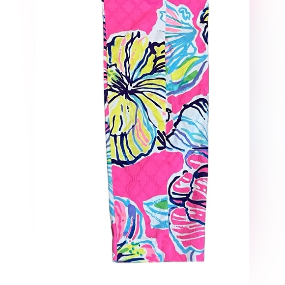 Lilly Pulitzer Kelly skinny ankle pants in pink swept by the tide - Picture 7 of 13